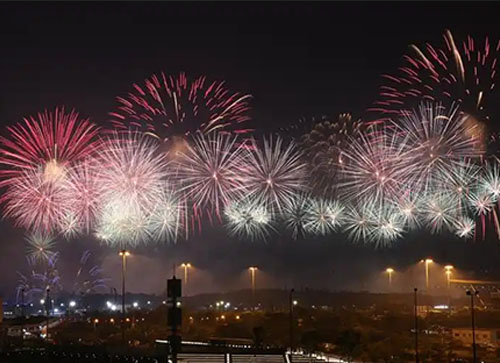 邵武县焰火晚会